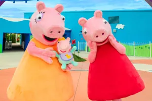 Mama Wutz und Peppa Wutz und Baby Evie