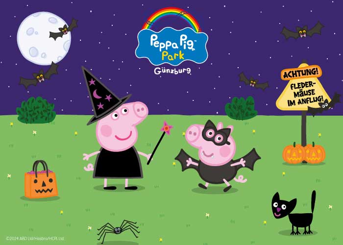 Peppas Halloween Party - PEPPA PIG PARK Günzburg